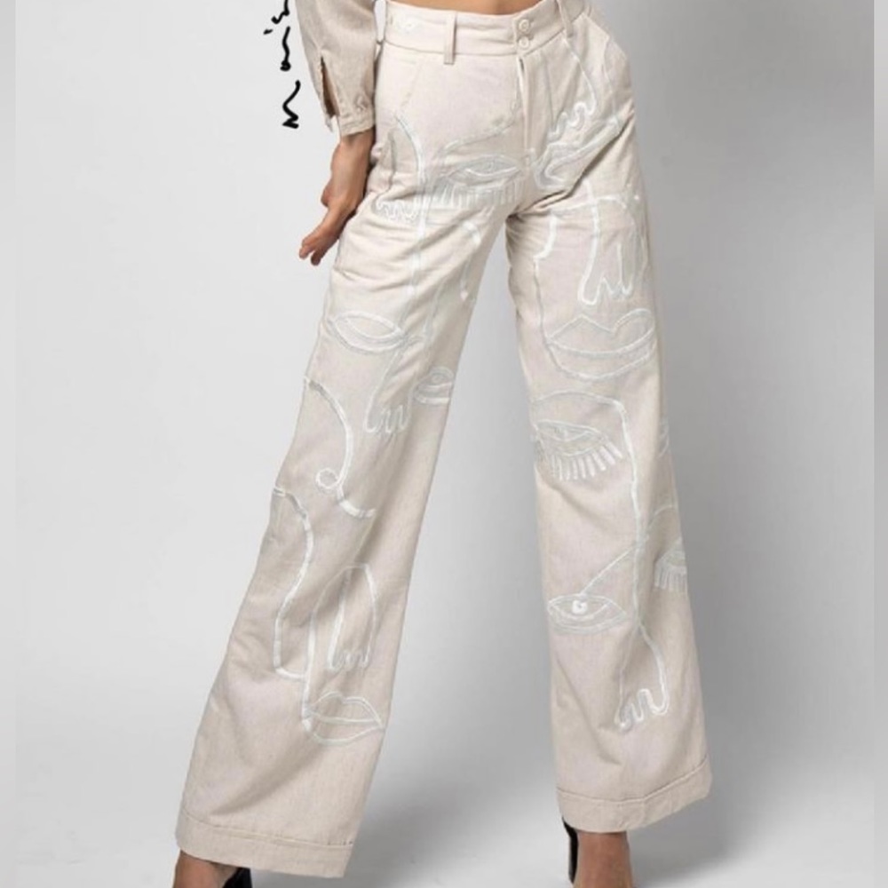 Maison Les Enerves - Pants Siam (Ivory)
